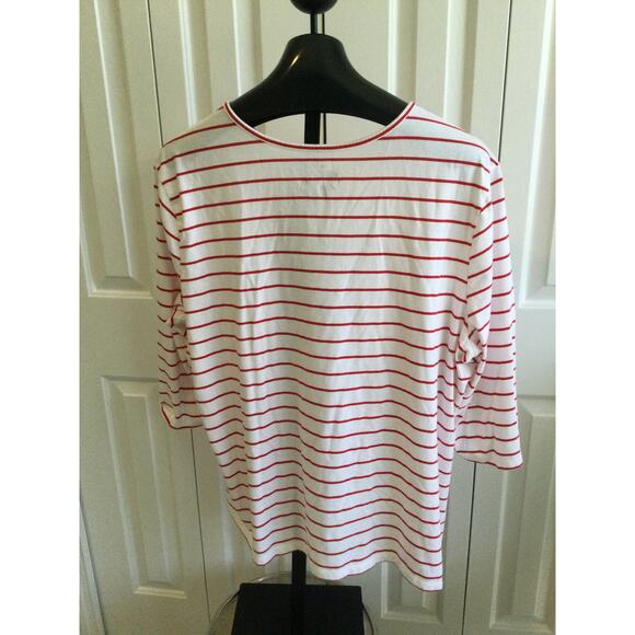 Coral Bay Christmas Puppy Tee Shirts 3 quarter sleeve lot of 2 - Picture 4 of 9